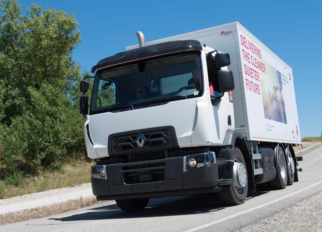 Los motores a gas natural Euro 6 de Renault Trucks ofrecen hasta 320 CV.